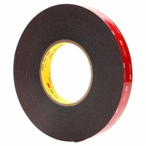 TAPE 3M VHB 3/4X15YD BLK 