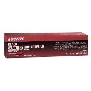 WEATHERSTRIP ADHESIVE BLK 