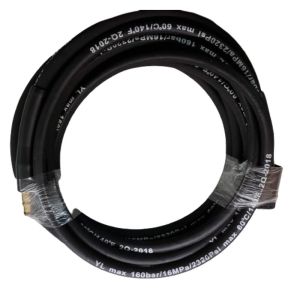 HOSE BRAID RUB HIPRES 25'