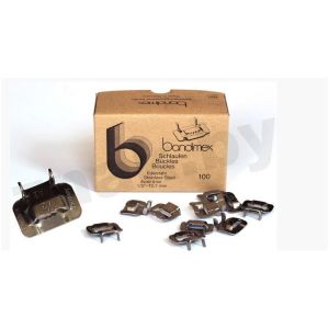 1/2" BANDIMEX STAINLESS STEEL BUCKLES 100PCS