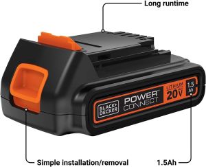 BATTERY LITION 1.5AH 20V POWERCONNECT 30MIN-CHARGE