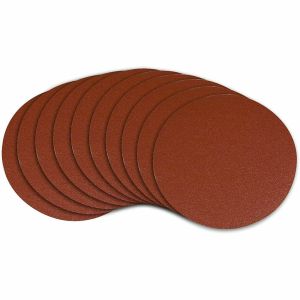 DISC SANDPAPER 6"10PC VARIETY ALUMOX