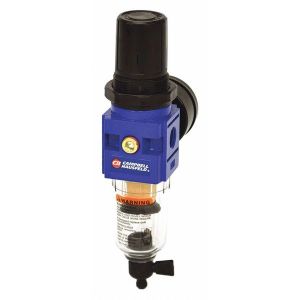 REGULATOR/FILTER MINI 1/4" 125PSI-OUT 150PSI-IN 15CFM@90PSI