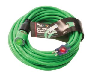 CORD EXT 50' 12/3 GRN