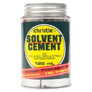 SOLVENT CEMENT 125ML TIN