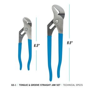 PLIERS SET 9-1/2"&6-1/2"