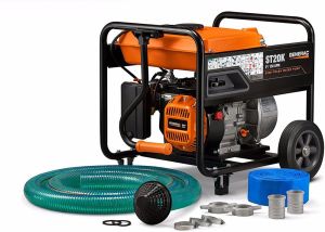 PUMP WATER 5HP 2" W/KIT SEMI-TRASH