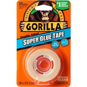 TAPE SUPER GLUE 5/8"X20'