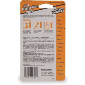 GLUE MINI CLR 3GM 4PK