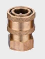 COUPLER QC 1/4FNPT BRASS 1/4"FEMALENPTXQUICKCONECT