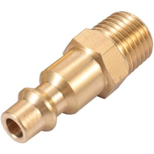 COUPLER QC 1/4"MNPT BRASS