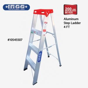 STEP LADDER ALUMINUM 4FT 200LB