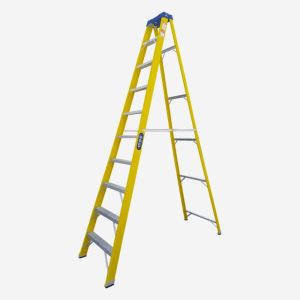 STEP LADDER FIBERGLASS 10FT 250LB ( NO TRAY )