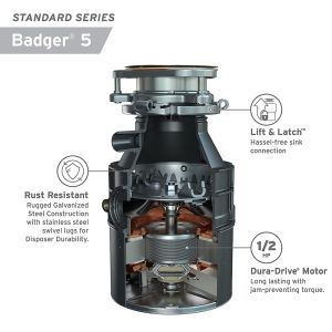 DISPOSAL GARBAGE 1/2-HP