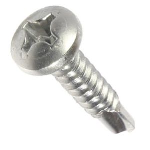 SCREW 8X1 SELF DRILLING PAN HEAD 100PCS