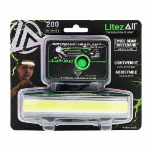 HEADLIGHT BRITEBAND LED 200LUM 3AAA