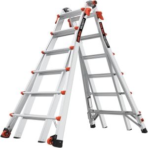 LADDER M26 TY 1A 300# 26' ALUMINUM W/RATCHET LEVEL