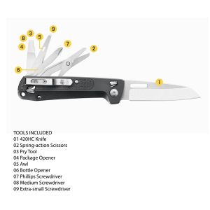 MULTITOOL KNIF FREE K4 9T