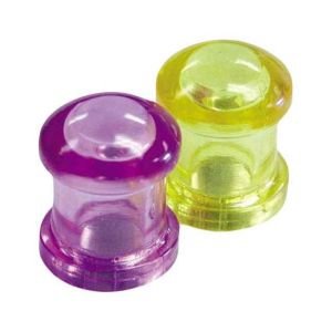 PIN MAGNET PUR/YELL 10PK