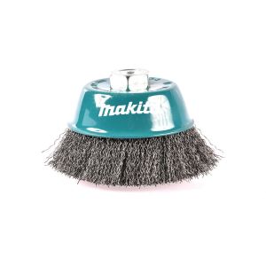 BRUSH CUP 3"X5/8"CRIMP MS