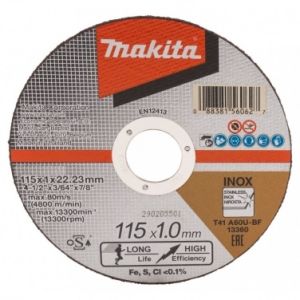 DISC CUT 4.5X3/64 SS FLAT