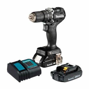 DRILL 1/2" HAMMER 350# 18V BL KIT 2X1.5AH 410W 1700RPM