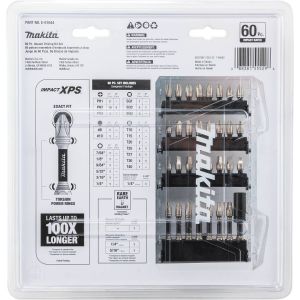 BIT IMPACT DRIVER SET 60PC IMPACTXPS