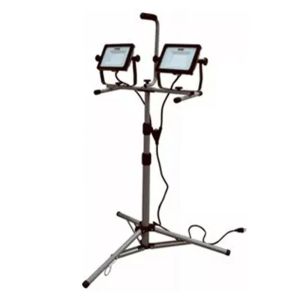WORKLIGHT DUAL HEAD LED + TRIPOD STAND 10000 LUMENS 6FT CORD WL6050SME