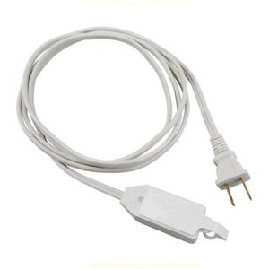 CORD EXT 9' 16/2 WHT