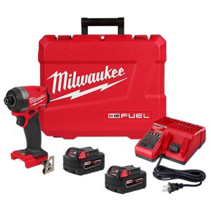 DRILL IMPACT DRIVER 1/4"HEX 2000INLBS M18 FUEL 2X5AH KIT
