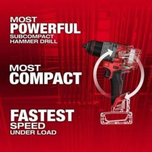 DRILL 1/2HAM 400#M12 FUEL HAMMERDRIL 25500BM 1550RM