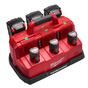 CHARGER RAPID M18/12 6BAY STATION 6XM18+12 48591807