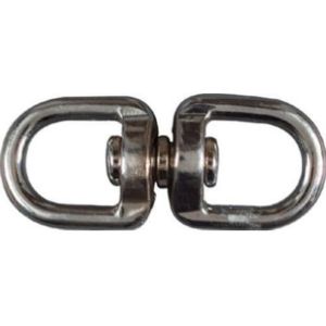 SWIVEL NICKEL 5/8 X 5/8 NICKEL ROUND EYE
