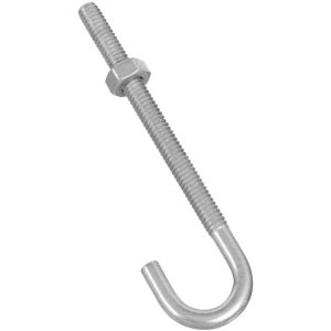 J-BOLT 1/4"X4" ZINC