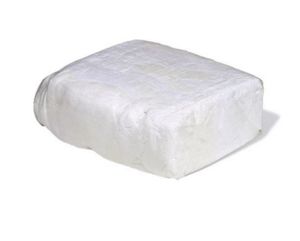RAGS WHITE (50LB) BALE 