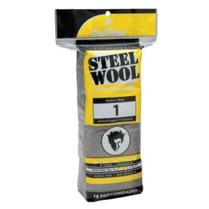 PADS STEEL WOOL MED #1 16 PK