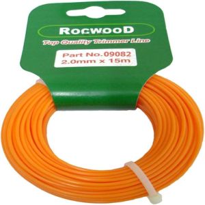 LINE NYL TRM 2MMX15M ORNG