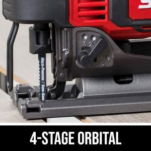JIGSAW 1"STROKE 4STAGE ORIBITAL 20V BRUSHLESS 2.0AH KIT