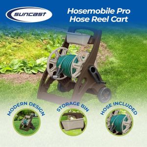 CART HOSE REEL 225' MOCHA HOLD