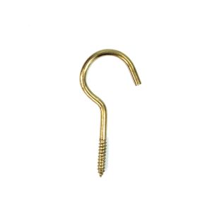 HOOK CUP BRASS 1 1/4"