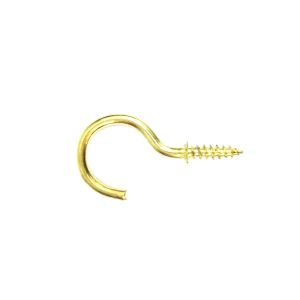 HOOK CUP BRASS 1 1/2"