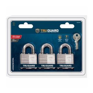 PADLOCKS 1.5" 3PK