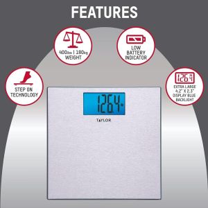 SCALE DIGITAL SS 400LBS 