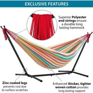 HAMMOCK COT 9' COMB SALSA