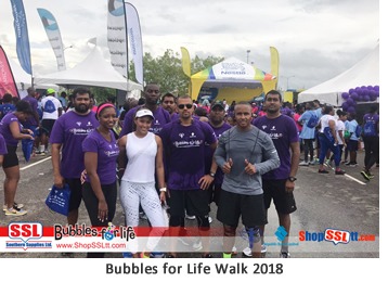 Bubbles for Life Walk 2018