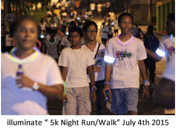 Southern Supplies Limited part sponsor in Illuminate " 5k Night Run/Walk" 2015