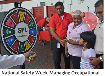 Safety Plus Limited participates in National Safety Week "Managing Occupational Risks" 2015