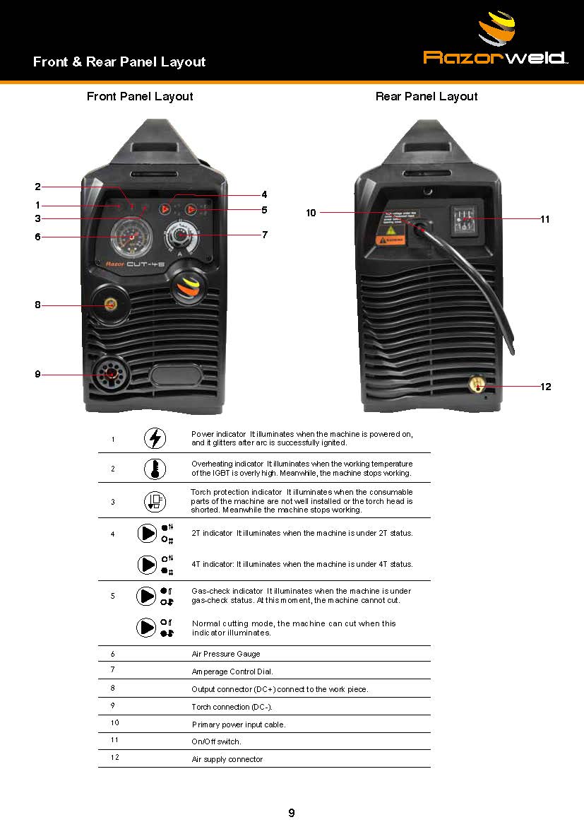 JTA-JRWPC45LT FRONT REAR PANEL